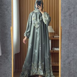Flory Dress Set Hijab